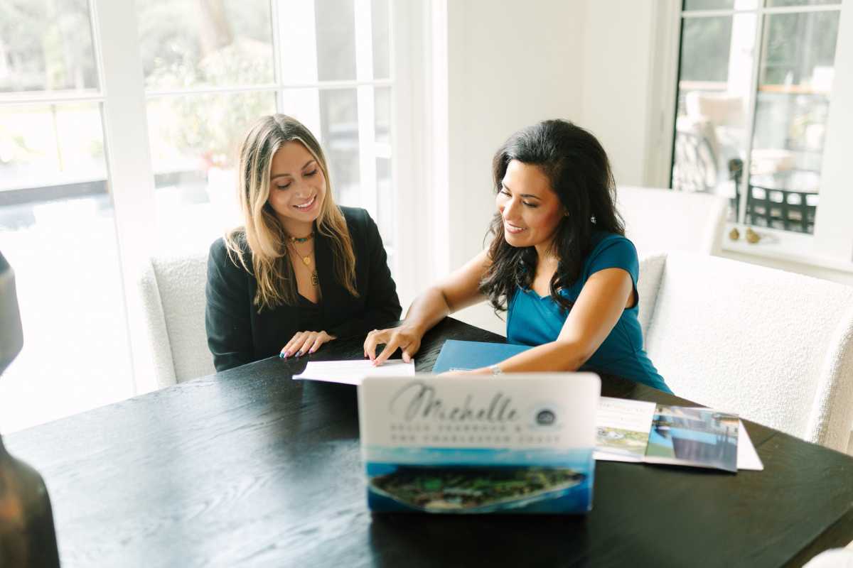 Elegant Charleston living room with fireplace and refined architectural details